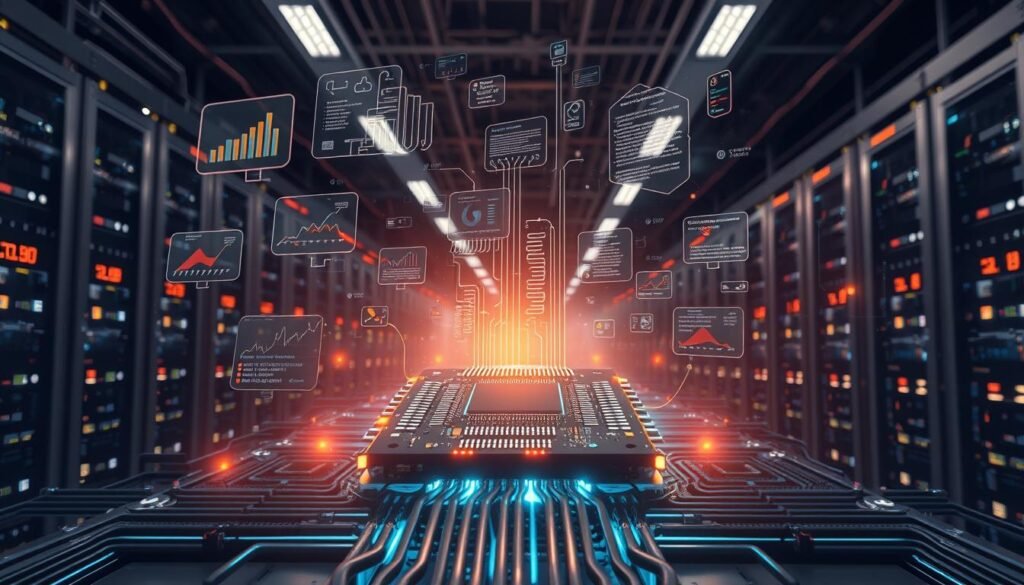 AI query processing workflow