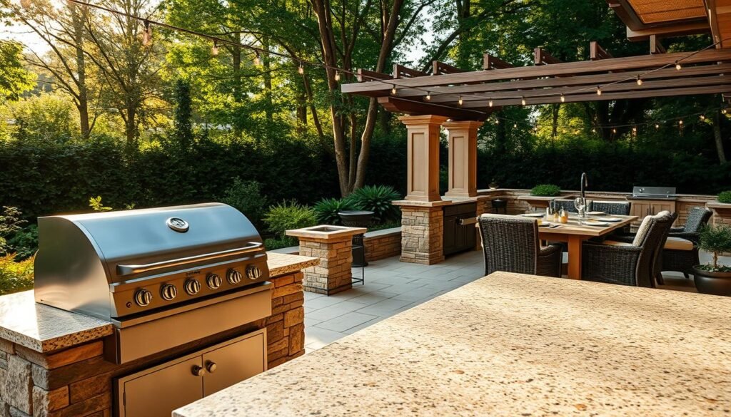 Outdoor Kitchen Setup
